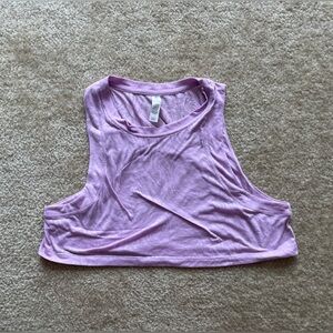 Harmony Balance Purple Cropped Top Size M